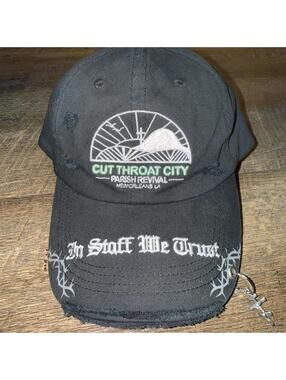 Revival Cut Throat City Hat (Black)